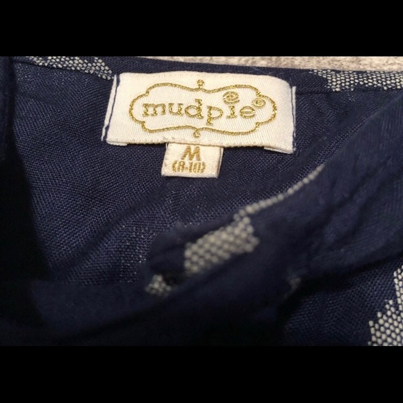 Mudpie Navy Ikat Romper - GUC - Picture 3 of 3